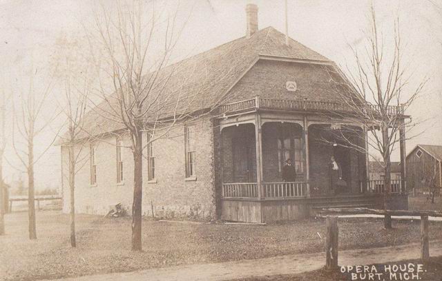 Burt Opera House - 1910 Photo From Paul (newer photo)